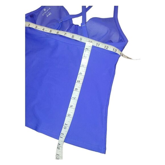 NWOT Athleta Twister Takini Swim Bathing Suit Top Purple 34B/C - Picture 7 of 13